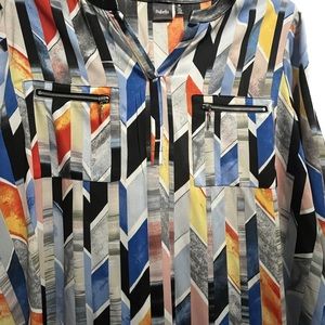 Rafaela 2x Woman V Neck Blouse